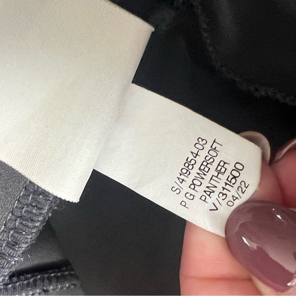 OLD NAVY High-Waisted PowerSoft Flared Split-Hem Performance Leggings Girls 8/M - Picture 7 of 10